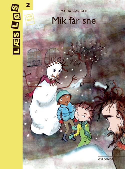 Cover for Maria Rørbæk · Læs løs 2: Mik får sne (Innbunden bok) [2. utgave] (2020)