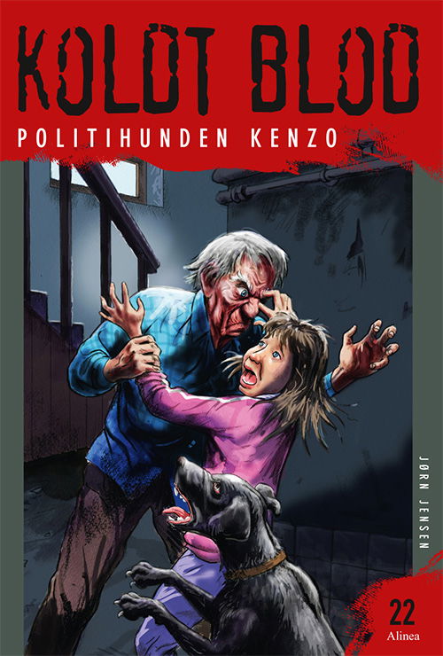 Cover for Jørn Jensen · PS: Koldt blod, Politihunden Kenzo (Sewn Spine Book) [1. wydanie] (2012)