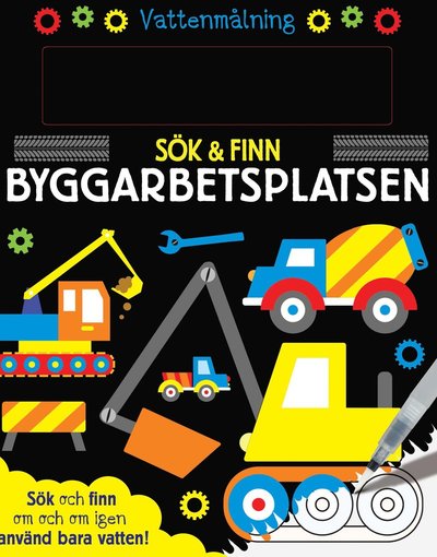 Vattenmålning sök och finn - Byggarbetsplatsen (Kartonbuch) (2024)