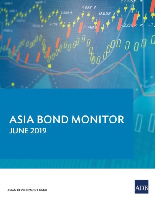 Cover for Asian Development Bank · Asia Bond Monitor, June 2019 (Pocketbok) (2019)