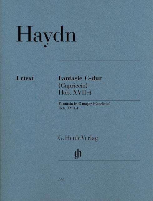 Cover for Haydn · Fantasie C-dur (Capriccio) Hob. X (Bog)