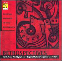 Cover for North Texas Wind Symphony / Corporon · Retrospectives (CD) (2004)