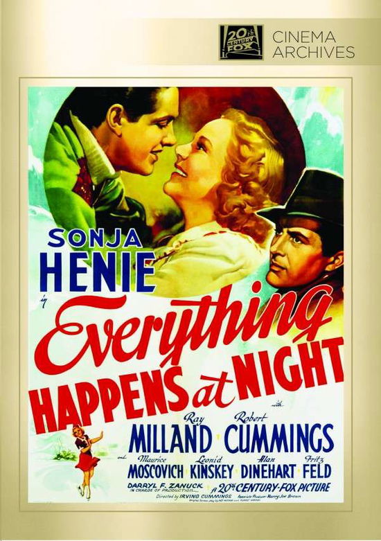 Cover for Everything Happens at Night (DVD) (2014)