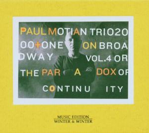 Cover for Motian Paul / Trio 2000 · Motian Paul - Trio 2000 (CD) (2018)