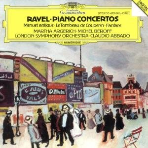 Piano Concerti - Ravel / Argerich / Abbado / Lso - Musiikki - DEUTSCHE GRAMMOPHON - 0028942366527 - tiistai 23. toukokuuta 1989