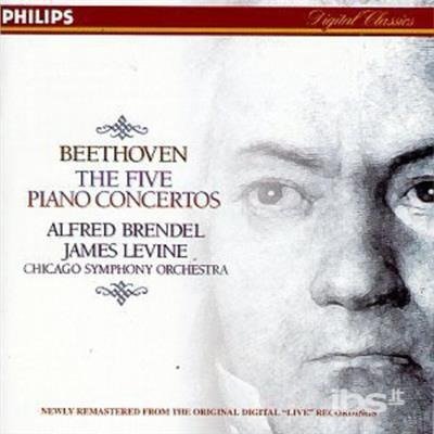 Cover for Beethoven · Beethoven-five Piano Concertos (CD)