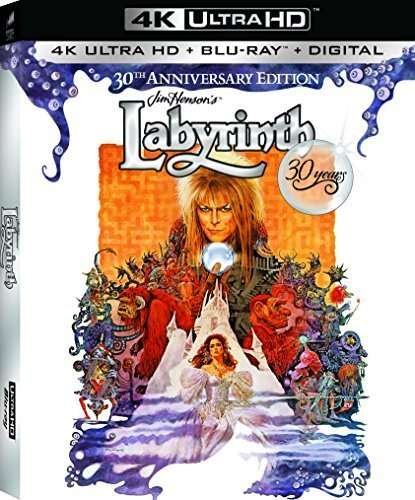 Cover for Labyrinth (30th Anniversary Edition) (4K UHD Blu-ray) (2016)