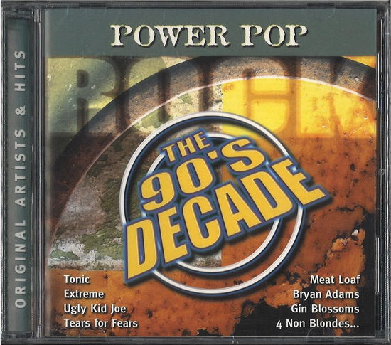 Cover for Power Pop · Power Pop-Gin Blossoms,Tonic,Tears For Fears,4Non Blondes,Cinderella.. (CD)