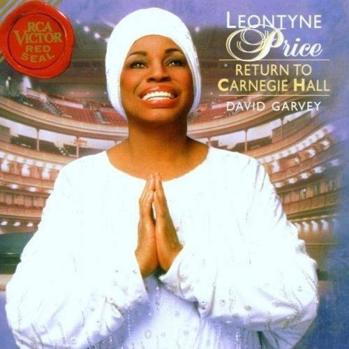 Cover for Price,leontyne / Garvey · Return to Carnegie Hall (CD) (2007)