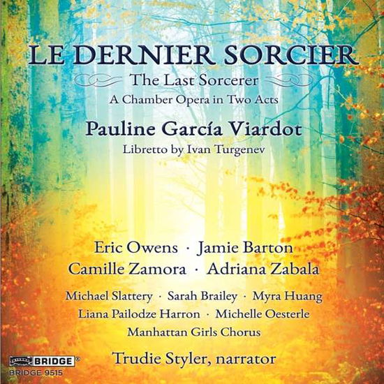 Cover for Viardot / Owens / Turgenev · Dernier Sorcier (CD) (2019)