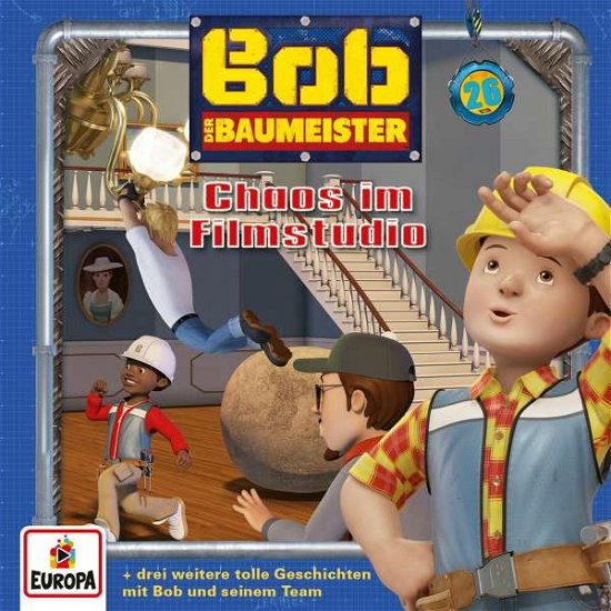 Cover for Bob Der Baumeister · 026/chaos Im Filmstudio (CD) (2020)