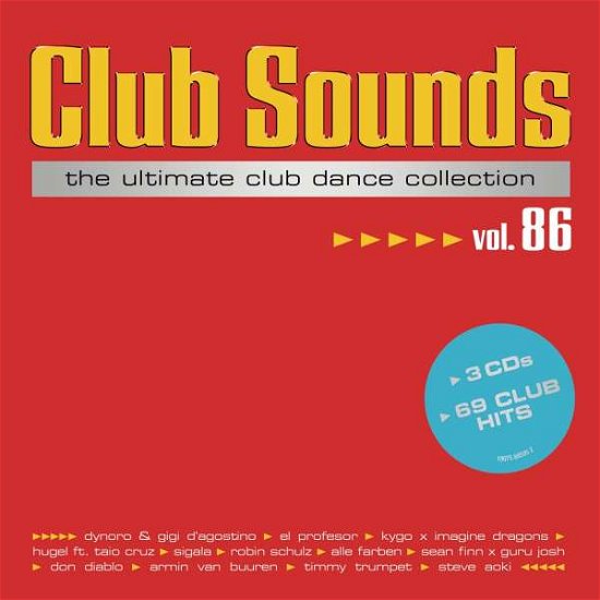 Club Sounds,vol.86 - V/A - Musiikki - SPMAR - 0190758659527 - perjantai 3. elokuuta 2018