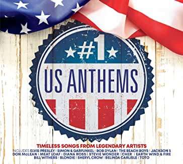 Cover for Various Artists · #1 US Anthems (CD) (2021)