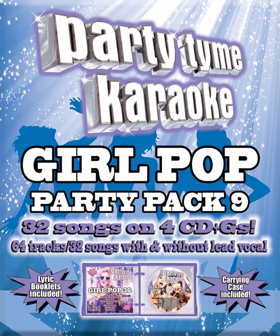 Girl Pop Party Pack 9 - Party Tyme Karaoke - Musique - KARAOKE - 0610017449527 - 23 octobre 2020