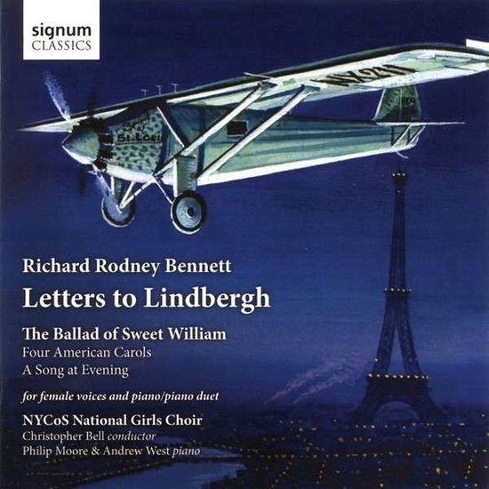 Cover for Richard Rodney Bennett · Letters To Lindbergh (CD) (2013)