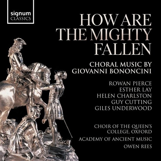 Cover for Choir Of Queen's College Oxford · How Are The Mighty Fallen (CD) (2024)