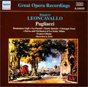 Pagliacci - R. Leoncavallo - Musik - NAXOS - 0636943115527 - 3. September 2001