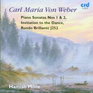 Cover for Weber / Milne · Piano Sonatas (CD) (1993)