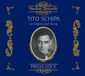 Cover for Tito Schipa · In Opera &amp; Song (CD) (1999)