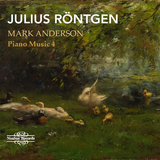 Cover for Mark Anderson · Julius Rontgen: Piano Music (CD) (2019)