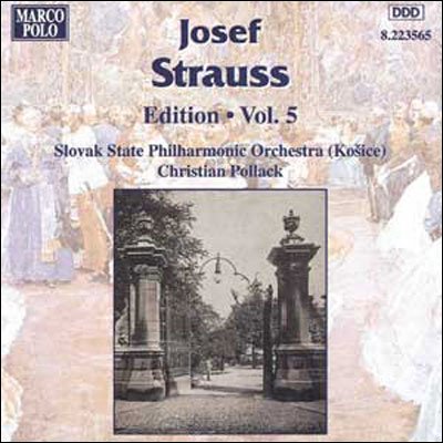Volume 5 - Strauss / Pollack / Slovak State Philharmonic - Musikk - Marco Polo - 0730099356527 - 18. mars 1997