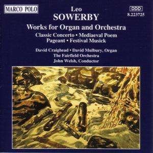 Cover for Sowerby · Organ Concerto (CD) (1995)