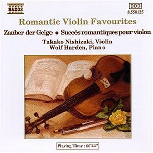 Cover for Nishizaki,takako / Harden,wolf · Romantic Violin Favorites (CD) (1993)