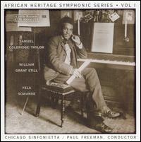 Cover for Coleridge-taylor / Sowande / Still / Freeman · African Heritage: Symphonic Series I (CD) (2000)