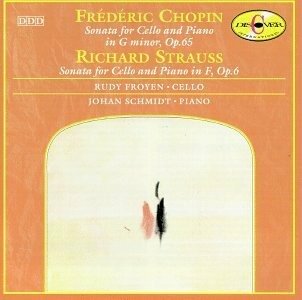 Cover for Fryderyk Chopin  · Sonata Per Cello E Piano Op 65 In Sol (1860) (CD)