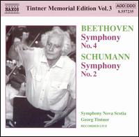 Tintner Memorial Edition 3 - Beethoven / Schumann / Tintner / Sym Nova Scotia - Musiikki - NAXOS - 0747313223527 - tiistai 19. elokuuta 2003