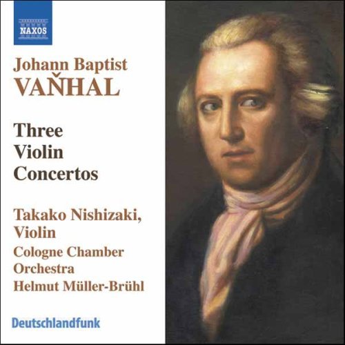 Vanhalthree Violin Concertos - Cologne Comullerbruhl - Musik - NAXOS - 0747313281527 - 2. oktober 2006