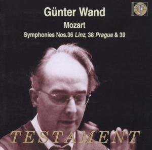 Cover for Wand Günter · Symphony 36 + 38 + 39 Testament Klassisk (CD) (2000)