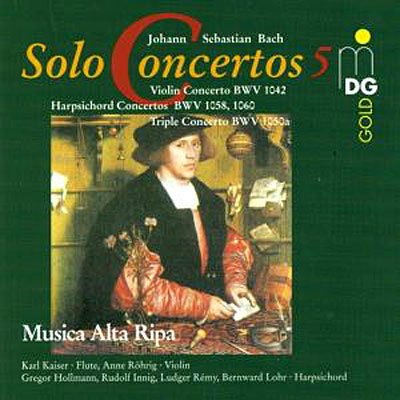 Cover for Musica Alta Ripa · Sämtliche Solo-Konzerte Vol.5 (CD) (2013)