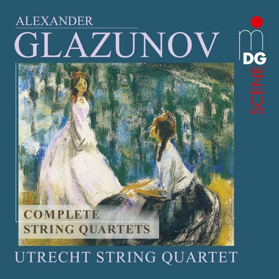 Glazunov: Complete String Quartets - Utrecht String Quartet - Musik - MDG - 0760623224527 - 3. juni 2022