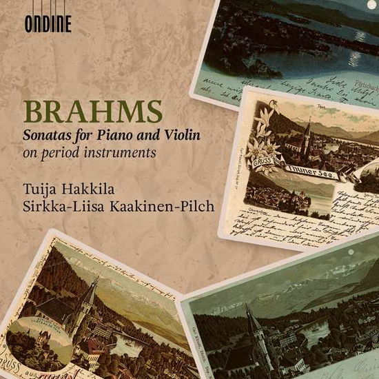 Cover for Hakkila / Kaakinen-pilch · Brahms / Violin Sonatas (CD) (2018)