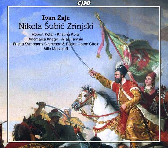 Cover for Zajc / Rijeka Opera Choir / Matvejeff · Nikola Subic Zriinjski (CD) (2020)