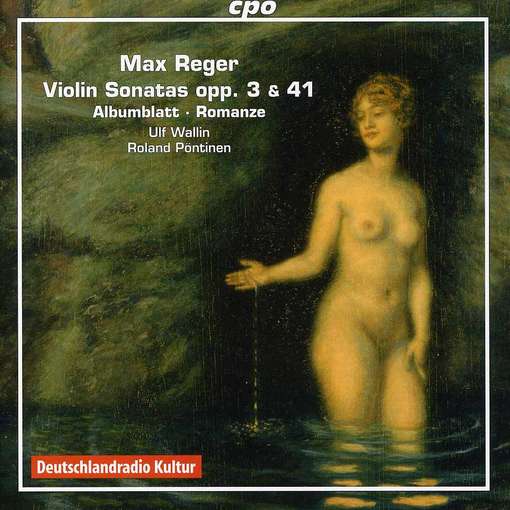 Cover for Reger / Wallin / Poentinen · Works for Violin &amp; Piano (CD) (2012)