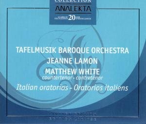 Cover for White,matthew / Tafelmusik Baroque Orchestra · Italian Oratorios (CD) [Ltd edition] (2008)