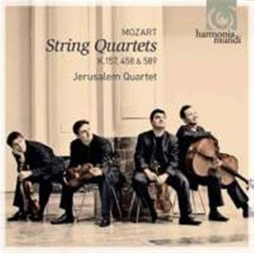 Cover for Wolfgang Amadeus Mozart · String Quartet K157,458,589 (CD) (2011)