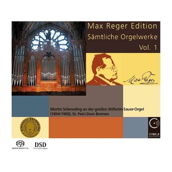 Cover for Martin Schmeding · Max Reger Edition  Complete Organ Works Vol 1 (CD) [Max Reger edition] (2014)