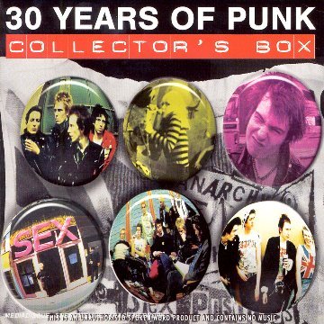 30 Years of Punk Collectors Bx - Various Artists - Musikk - CHROME DREAMS - 0823564604527 - 8. september 2008