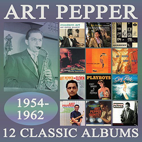 12 Classic Albums 1954 - 1962 - Art Pepper - Musiikki - ENLIGHTENMENT SERIES - 0823564659527 - perjantai 14. elokuuta 2015