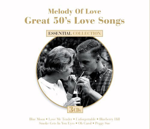 Cover for Melody of Love: Great 50's Love Songs / Various · Melody Of Love: Great 50s Love Songs (CD) (2009)