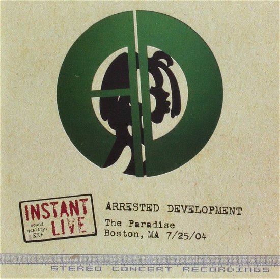 Cover for Arrested Development · Paradise -Boston Ma 7/25/04 (CD) [Limited edition] (2015)