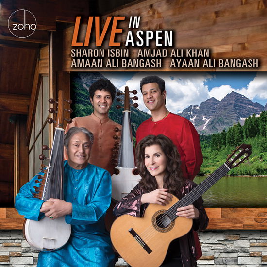 Live in Aspen - Sharon Isbin & Amjad Ali Khan & Ayaan Ali Bangash - Music - ZOHO MUSIC - 0880956240527 - October 25, 2024