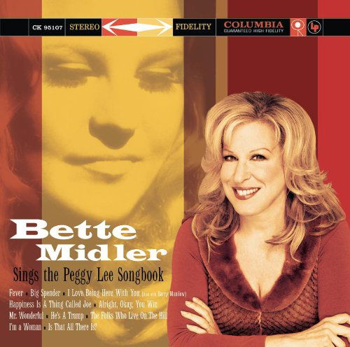 Sings the Peggy Lee Song Book - Bette Midler - Música - Sony BMG Marketing - 0886977050527 - 26 de setembro de 2017