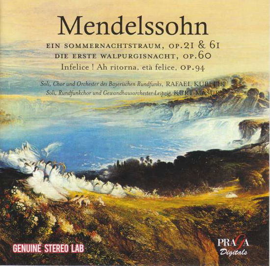 Ein Sommernachtstraum Op.21 - F. Mendelssohn-Bartholdy - Musik - PRAGA DIGITALS - 3149028122527 - 12. April 2018