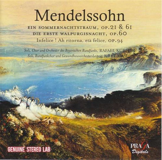Cover for F. Mendelssohn-Bartholdy · Ein Sommernachtstraum Op.21 (CD) (2018)