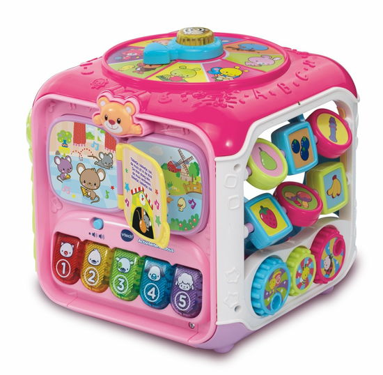 Vtech Activiteiten Kubus Roze - Vtech - Produtos - VTECH - 3417761834527 -