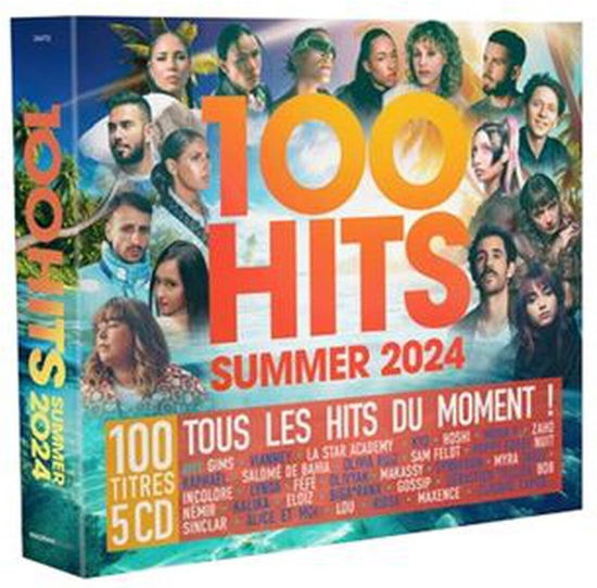 Cover for 100 Hits Summer 2024 (CD) (2024)